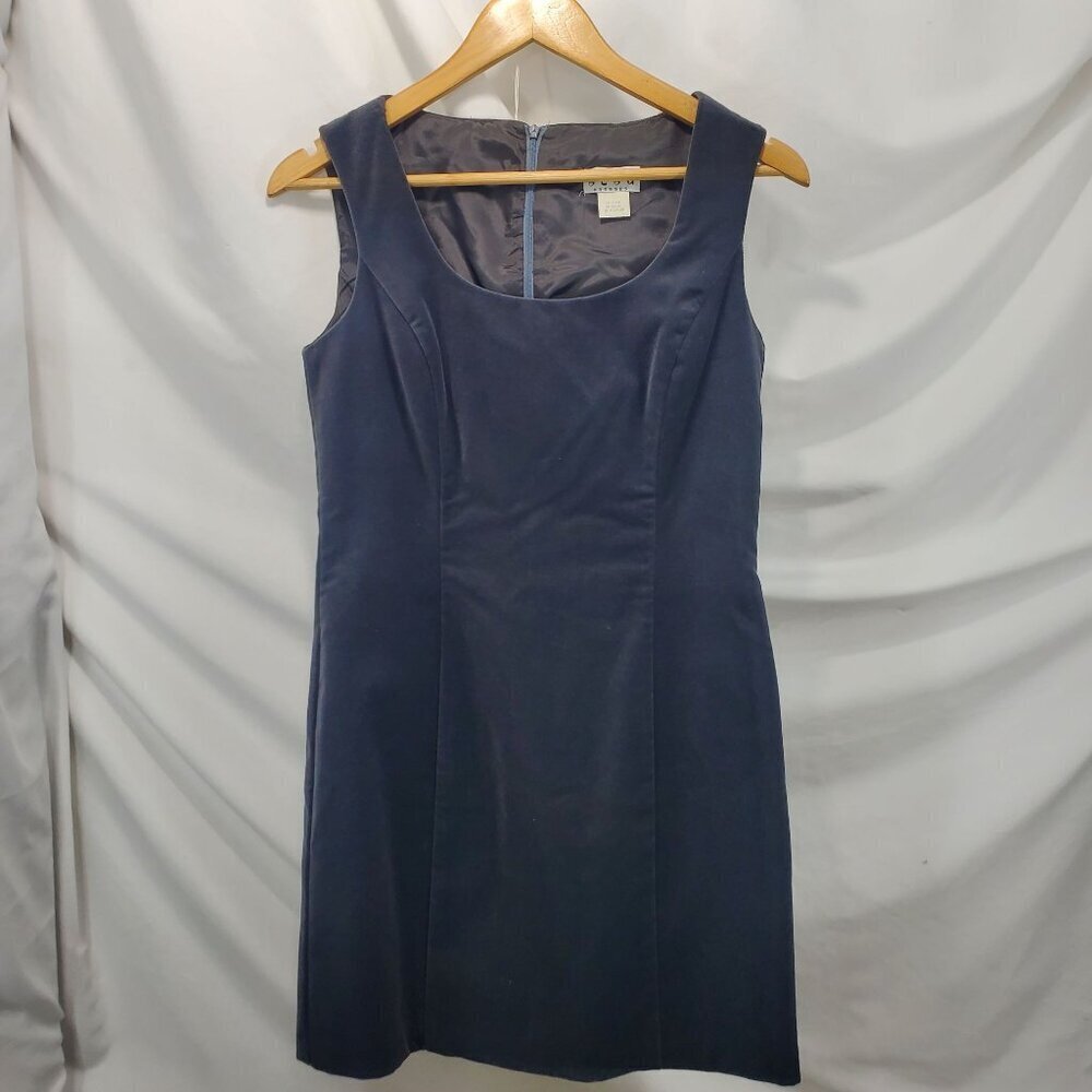 BCBG Navy Sleeveless Mini Dress